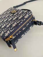 DIOR 30 Montaigne Jacquard Leather Top Handle Crossbody Shoulder Bag - Image 8
