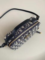 DIOR 30 Montaigne Jacquard Leather Top Handle Crossbody Shoulder Bag - Image 9