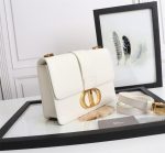 30 Montaigne Calfskin Bag – Medium Size (24cm) in Off-White - Image 5