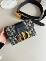 Dior 30 Montaigne Oblique Canvas Mini Box Bag - Image 6