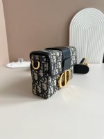Dior 30 Montaigne Oblique Canvas Mini Box Bag - Image 7