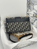 30 Montaigne Medium Bag with Montaigne Embroidered Oblique Monogram - Image 5