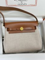 Herbag Mini in Brown Canvas - Image 4