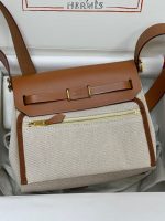 Herbag Mini in Brown Canvas - Image 5