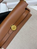 Herbag Mini in Brown Canvas - Image 8