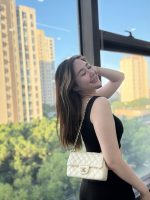 Chanel Classic Flap Mini – White Lambskin & Gold-Tone Metal Chain - Image 12