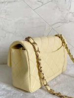 Chanel Classic Flap Mini – Yellow Lambskin & Gold-Tone Metal - Image 4