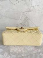 Chanel Classic Flap Mini – Yellow Lambskin & Gold-Tone Metal - Image 2