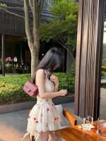 Chanel Classic Flap Mini – Red Lambskin & Gold-Tone Metal – Pearl Crush - Image 8