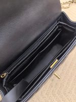 Chanel Classic Flap Mini – Lambskin & Gold-Tone Metal – Top Handle - Image 5