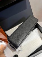 Chanel Classic Flap Small (23cm) – Black Caviar Leather with Gold-Tone Metal - Image 8