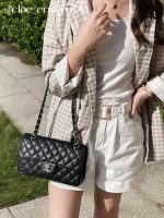 Chanel Classic Flap Small (23cm) – Black Caviar Leather with Silver-Tone Metal - Image 12