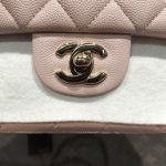 Chanel Classic Flap Small (23cm) – Pink Caviar Leather with Gold-Tone Metal - Image 7