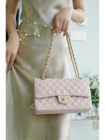 Chanel Classic Flap Small (23cm) – Pink Caviar Leather with Gold-Tone Metal - Image 10