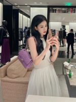 Chanel Classic Flap Small (23cm) – Purple Caviar Leather with Gold-Tone Metal - Image 12