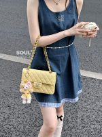 Chanel Classic Flap Small (23cm) – Yellow Caviar Leather with Gold-Tone Metal - Image 9