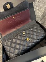 Chanel Classic Flap Jumbo – Black Caviar Leather & Gold-Tone Metal - Image 7