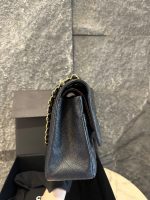 Chanel Classic Flap Jumbo – Black Caviar Leather & Gold-Tone Metal - Image 5