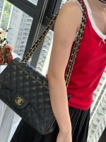 Chanel Classic Flap Jumbo – Black Caviar Leather & Gold-Tone Metal - Image 10