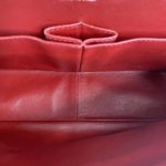 Chanel Classic Flap Jumbo – Burgundy Caviar Leather & Gold-Tone Metal - Image 3