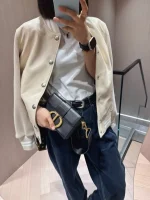 30 Montaigne Calfskin Bag – Small Size - Image 9