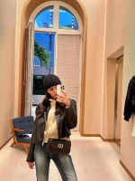 Dior 30 Montaigne Avenue Bag in Shiny Black Calfskin Leather - Image 9