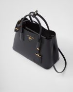 Medium Prada Double Saffiano leather bag - Image 6