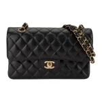 Chanel Classic Flap Small (23cm) – Black Caviar Leather with Gold-Tone Metal