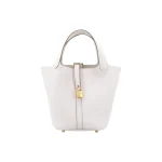 Hermès Picotin Lock 18 – Craie & Gold - Image 2