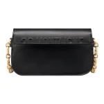 Dior 30 Montaigne Avenue Bag in Shiny Black Calfskin Leather - Image 3