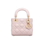 Lady Dior Mini Bag – Blush Pink