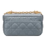 Dior Caro Bag – Blue (Small) - Image 3