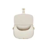 Dior Bobby Medium – White Shiny Calfskin - Image 4