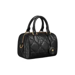 Dior Groove Boston Bag in Black Leather - Image 3