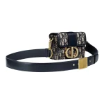 Dior 30 Montaigne Oblique Canvas Mini Box Bag