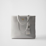 Large leather tote bag