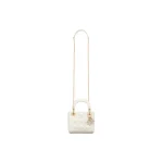Lady Dior Bag – Mini Size in White Lambskin - Image 4