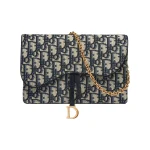 Dior Saddle Bag – Classic Oblique Jacquard