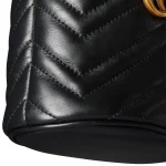 GG Marmont small bucket bag 575163DTDRT1000 - Image 2