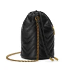 GG Marmont small bucket bag 575163DTDRT1000 - Image 4