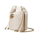 GG Marmont small bucket bag 575163DTDRT9022 - Image 8