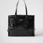 Large leather tote bag