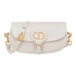 Dior Bobby Small – White Shiny Calfskin