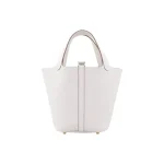 Hermès Picotin Lock 18 – Craie & Gold - Image 3