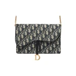 Dior Saddle Bag – Classic Oblique Jacquard - Image 2