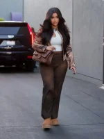 Chanel Classic Flap Medium (25cm) – Brown Caviar Leather with Gold-Tone Metal - Image 4