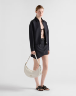 Prada Demi-lune large leather shoulder bag - Image 5