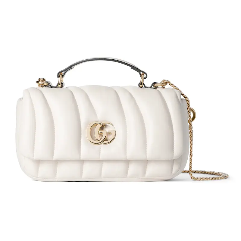 806017AAD719110_White_Center_0_0_800x800_1.webp Gucci GG Milano Mini Top Handle Bag 806017AAD719110 - Image 1