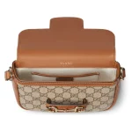 Gucci Horsebit 1955 Soft small shoulder bag 815205FAD6L9758 - Image 3