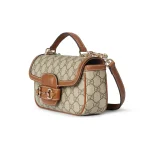 Gucci Horsebit 1955 Soft Small Top Handle Bag 815206FAD6L9758 - Image 8